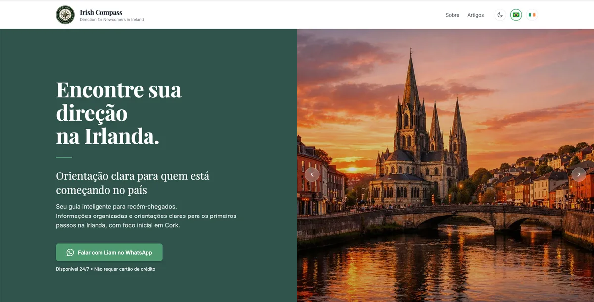 Irish Compass, a Compass for Those Starting Out in Ireland