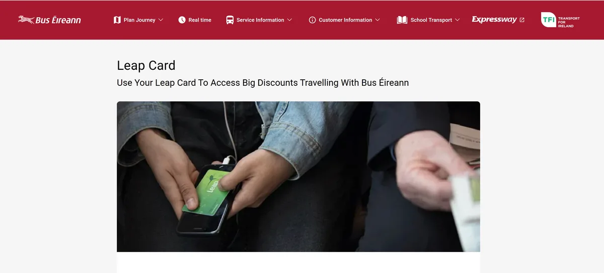 Does the Leap Card work between Dublin and Cork? What you really need to know before using it